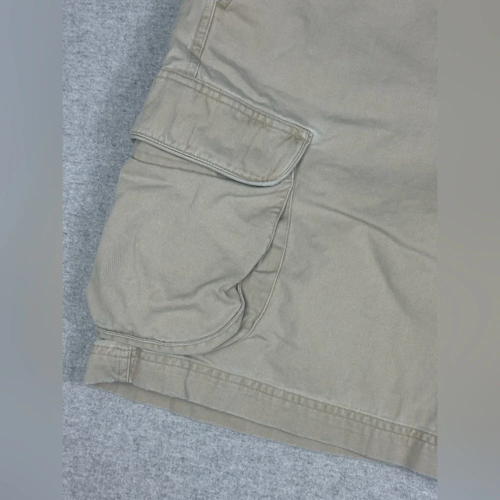 Vintage Polo Ralph Lauren 67 Chino Cargo Shorts Mens Size 36x Tan‎ Khaki Y2K 90s